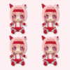 Haru Urara Plush 4PCS